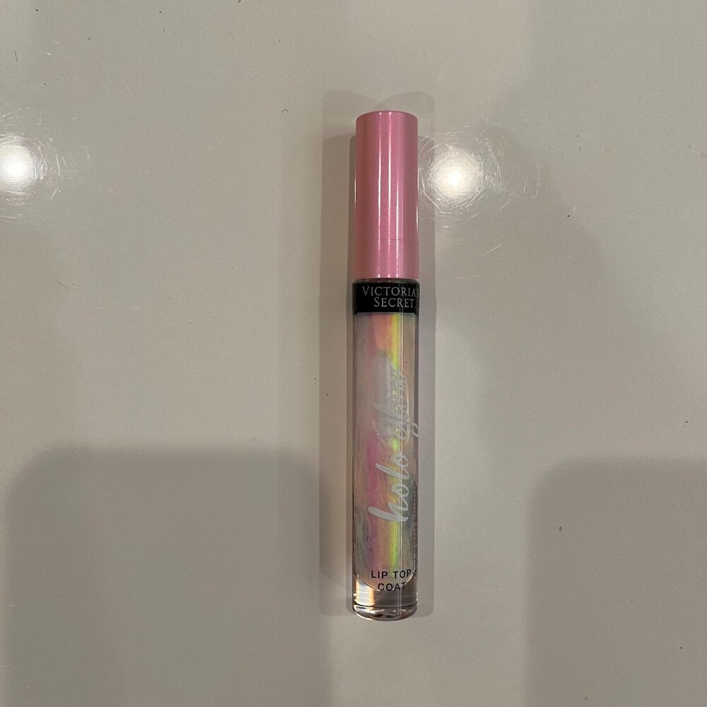 Victoria's Secret Holo Glow Lip Top Coat in Electric Blush NWT